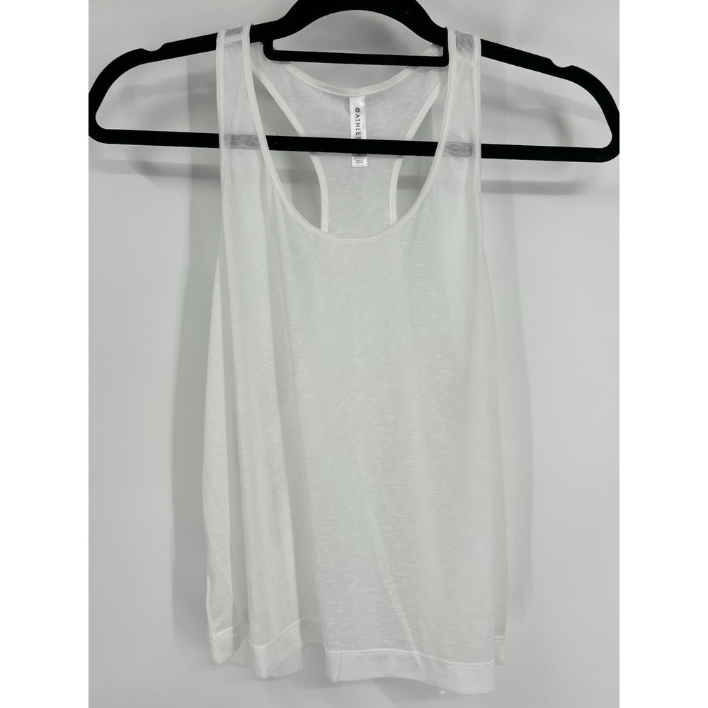 Athleta Women's Size Small Lightweight Sheer Vapor Scoop Racerback Yoga Pilates